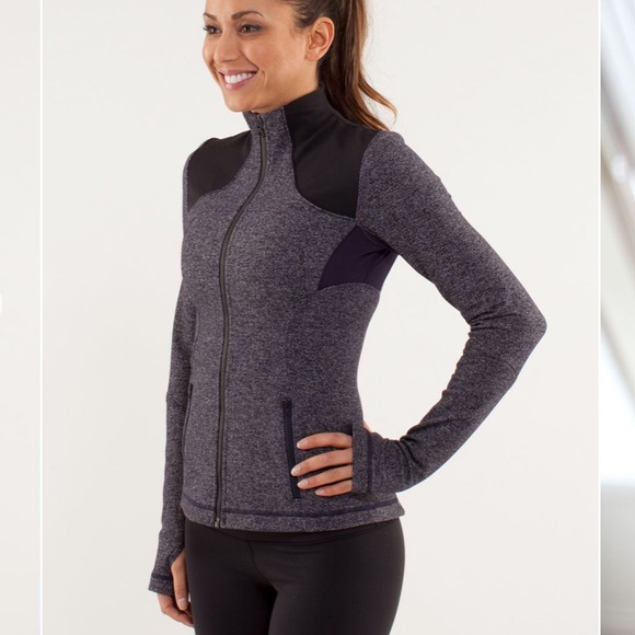 Lululemon Forme jacket herringbone Sz6 - Picture 3 of 12